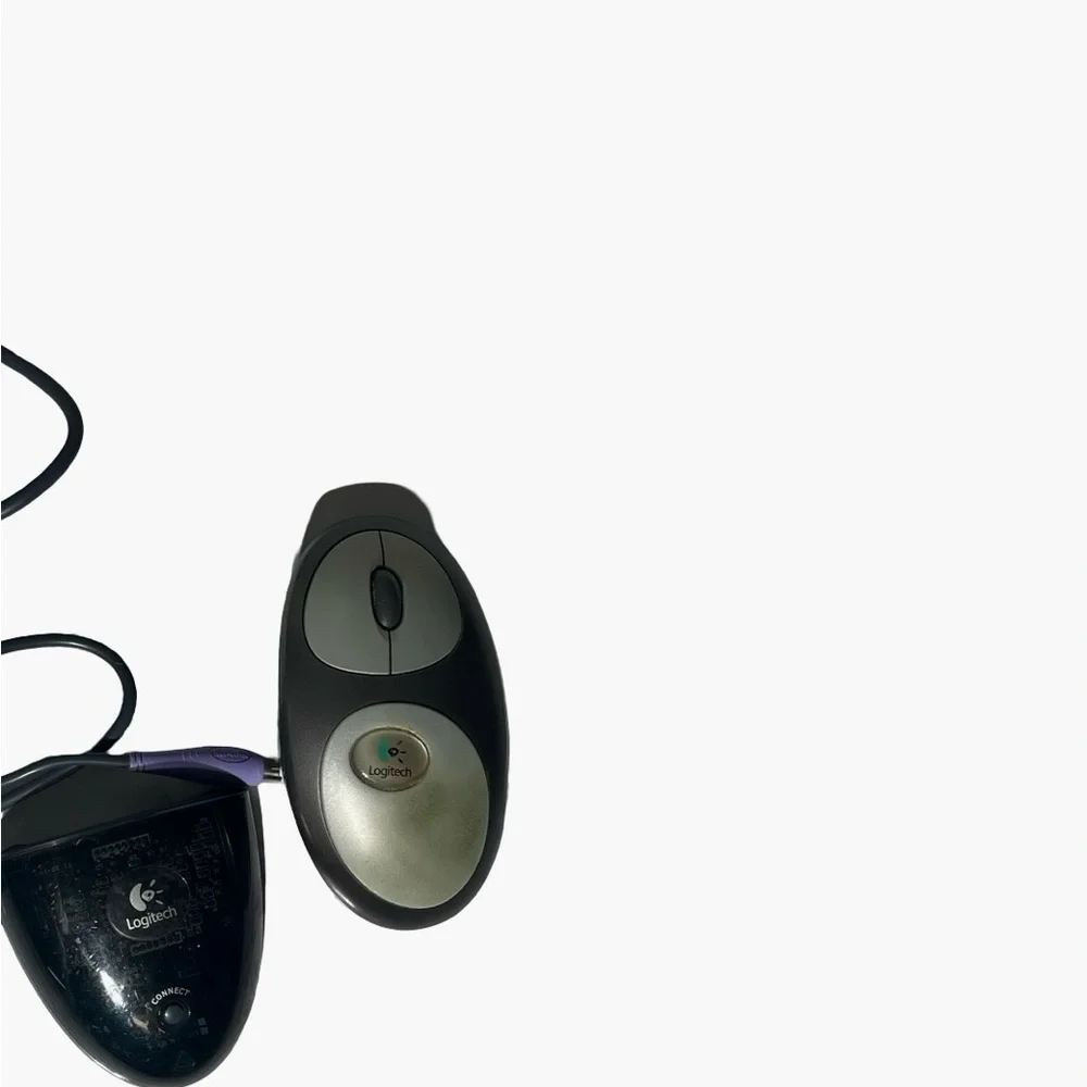 Vintage Logitech‎ USB Optical Mouse with Receiver Early 2000s